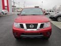 2012 Lava Red Nissan Frontier SV V6 King Cab 4x4  photo #2