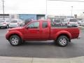 2012 Lava Red Nissan Frontier SV V6 King Cab 4x4  photo #4