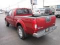 2012 Lava Red Nissan Frontier SV V6 King Cab 4x4  photo #5