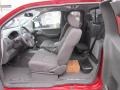 2012 Lava Red Nissan Frontier SV V6 King Cab 4x4  photo #14