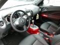 Black/Red Leather/Red Trim Interior Photo for 2012 Nissan Juke #60317843