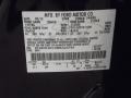 UH: Tuxedo Black Metallic 2011 Ford Edge Limited Color Code
