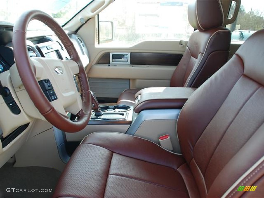 2012 F150 King Ranch SuperCrew 4x4 - Golden Bronze Metallic / King Ranch Chaparral Leather photo #9