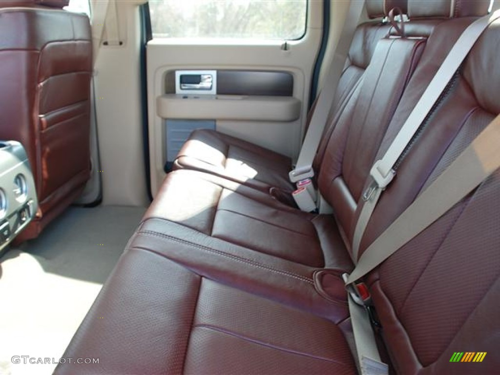 King Ranch Chaparral Leather Interior 2012 Ford F150 King Ranch SuperCrew 4x4 Photo #60319256