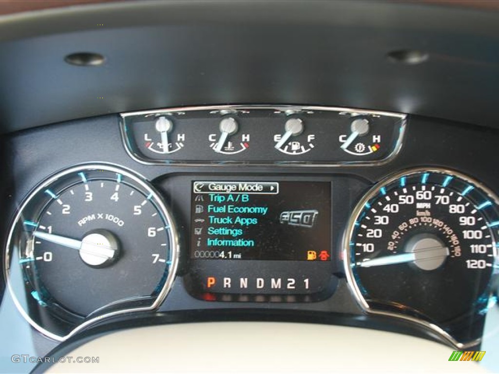 2012 Ford F150 King Ranch SuperCrew 4x4 Gauges Photo #60319259