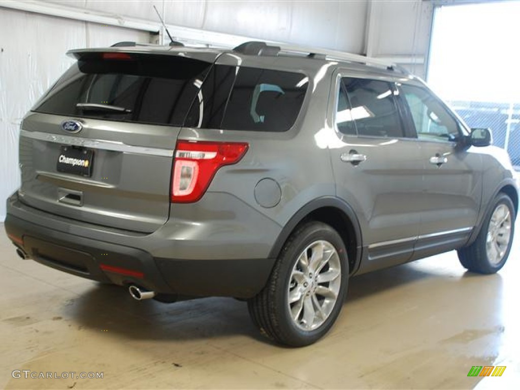 2012 Explorer XLT - Sterling Gray Metallic / Medium Light Stone photo #4