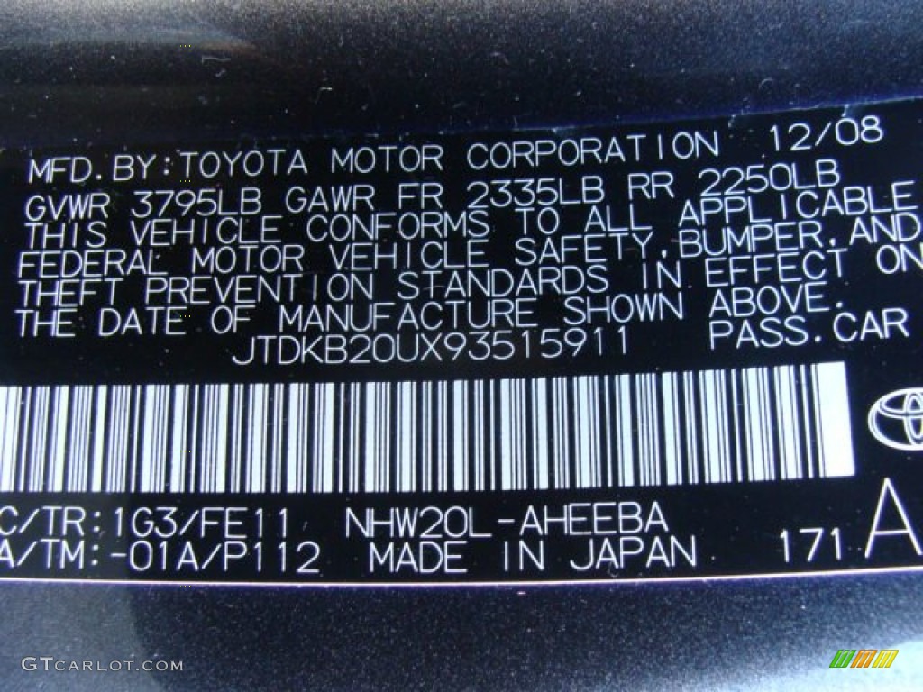 2009 Prius Hybrid - Magnetic Gray Metallic / Dark Gray photo #15