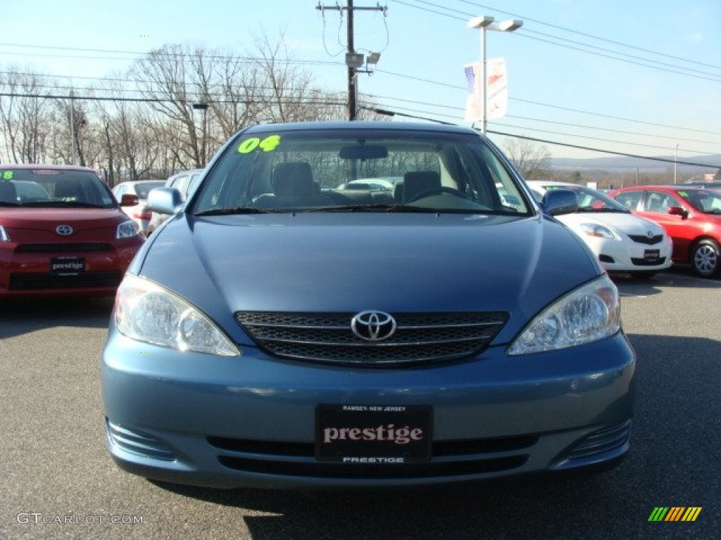 2004 Camry LE - Catalina Blue Metallic / Stone photo #2