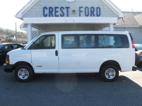 2005 Chevrolet Express 2500 Passenger Van Data, Info and Specs