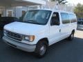 Oxford White - E Series Van E150 XL Passenger Photo No. 2