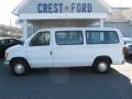 2002 Oxford White Ford E Series Van E150 XL Passenger  photo #1