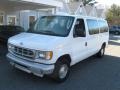 Oxford White - E Series Van E150 XL Passenger Photo No. 2