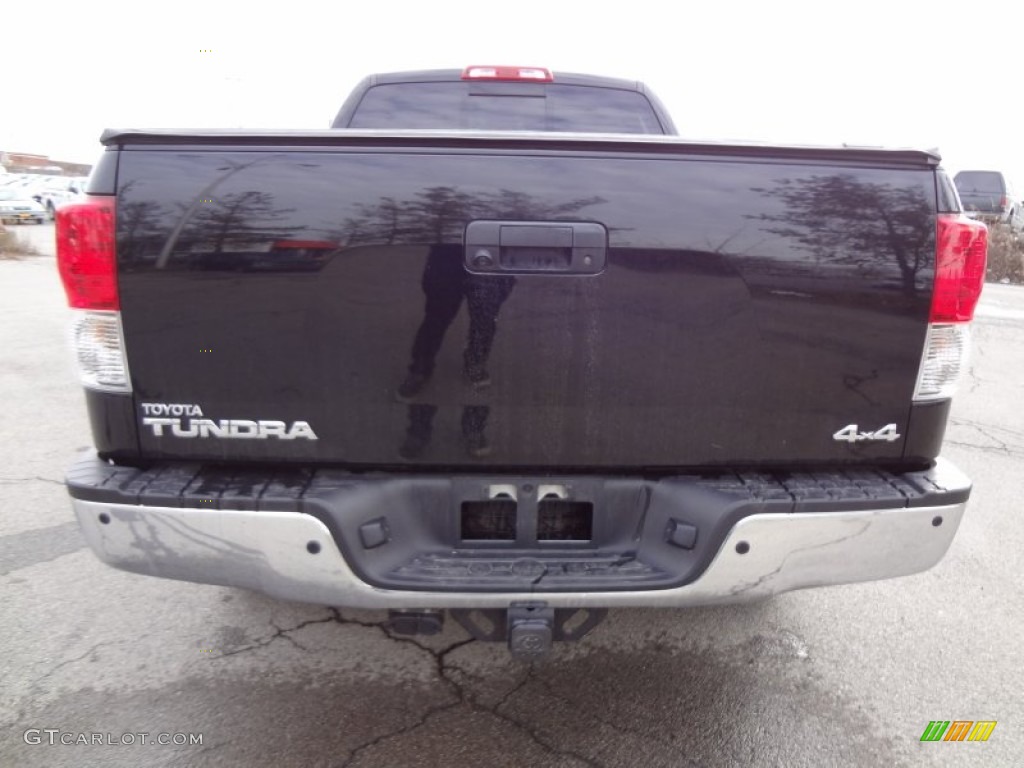 2010 Tundra Limited Double Cab 4x4 - Black / Graphite Gray photo #5