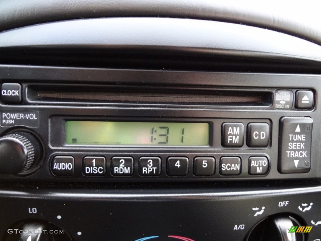 2003 Ford Escort ZX2 Coupe Audio System Photos