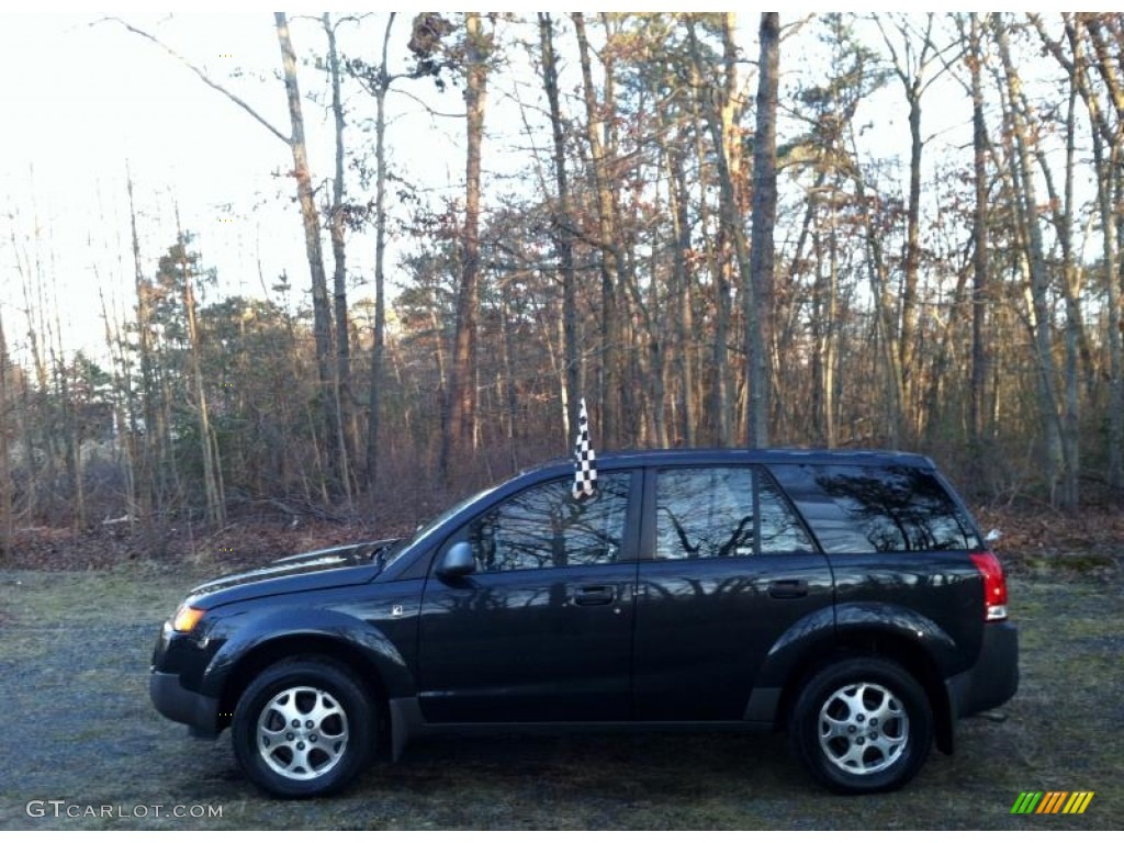 2002 VUE V6 AWD - Black Silver / Gray photo #4