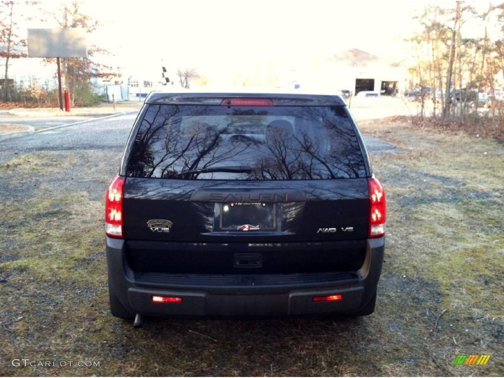 2002 VUE V6 AWD - Black Silver / Gray photo #6