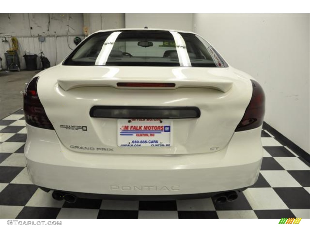 2005 Grand Prix GT Sedan - Ivory White / Dark Pewter photo #5