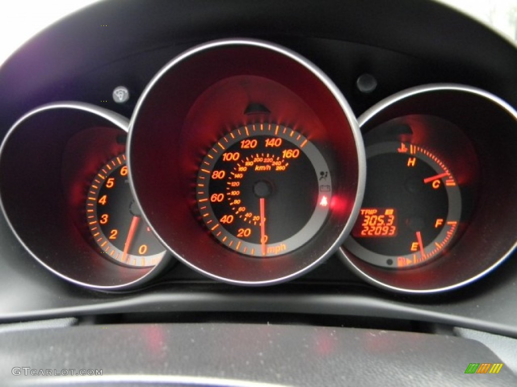 2008 Mazda MAZDA3 MAZDASPEED Grand Touring Gauges Photo #60323676