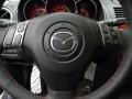 2008 Mazda MAZDA3 MAZDASPEED Gray/Black Interior Steering Wheel Photo
