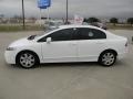 Taffeta White - Civic LX Sedan Photo No. 5