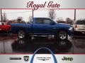 2009 Deep Water Blue Pearl Dodge Ram 1500 SLT Quad Cab 4x4  photo #1