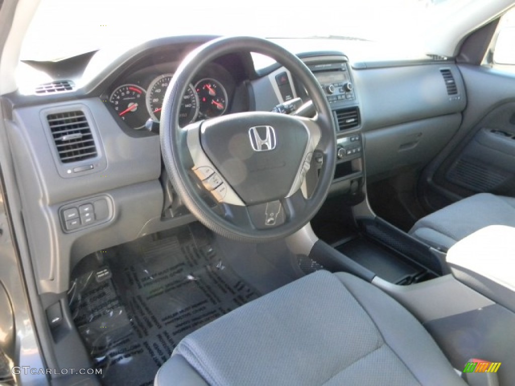 2007 Pilot EX - Nimbus Gray Metallic / Gray photo #9