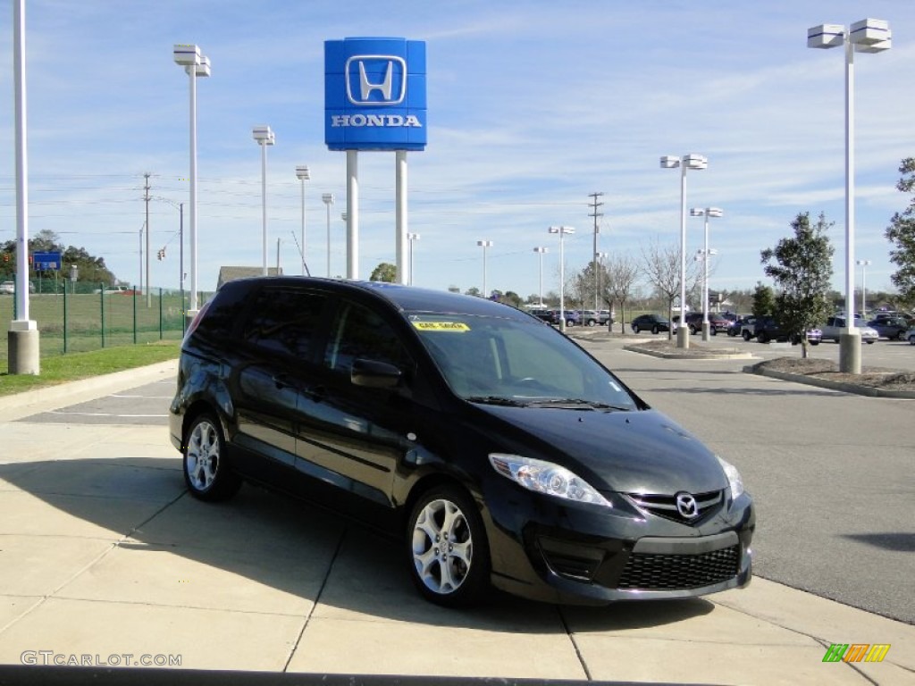 2008 MAZDA5 Sport - Brilliant Black / Black photo #2