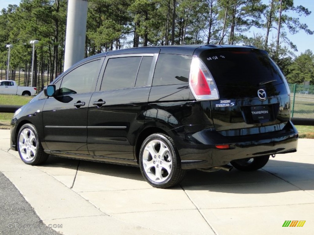 2008 MAZDA5 Sport - Brilliant Black / Black photo #6