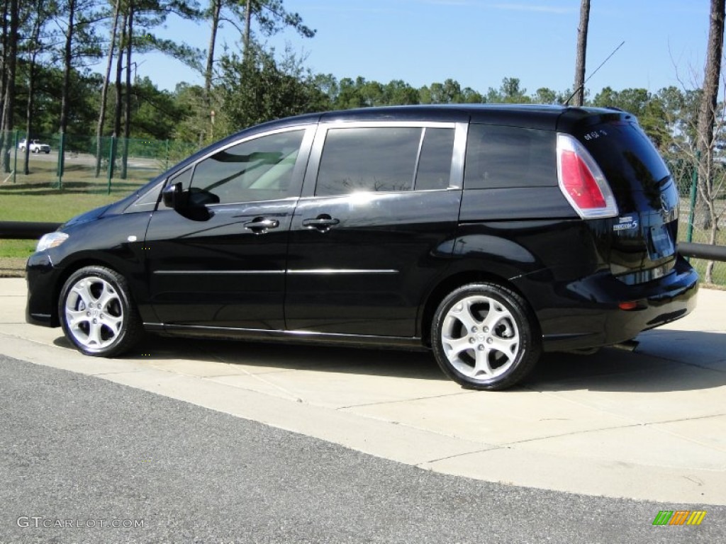 2008 MAZDA5 Sport - Brilliant Black / Black photo #7