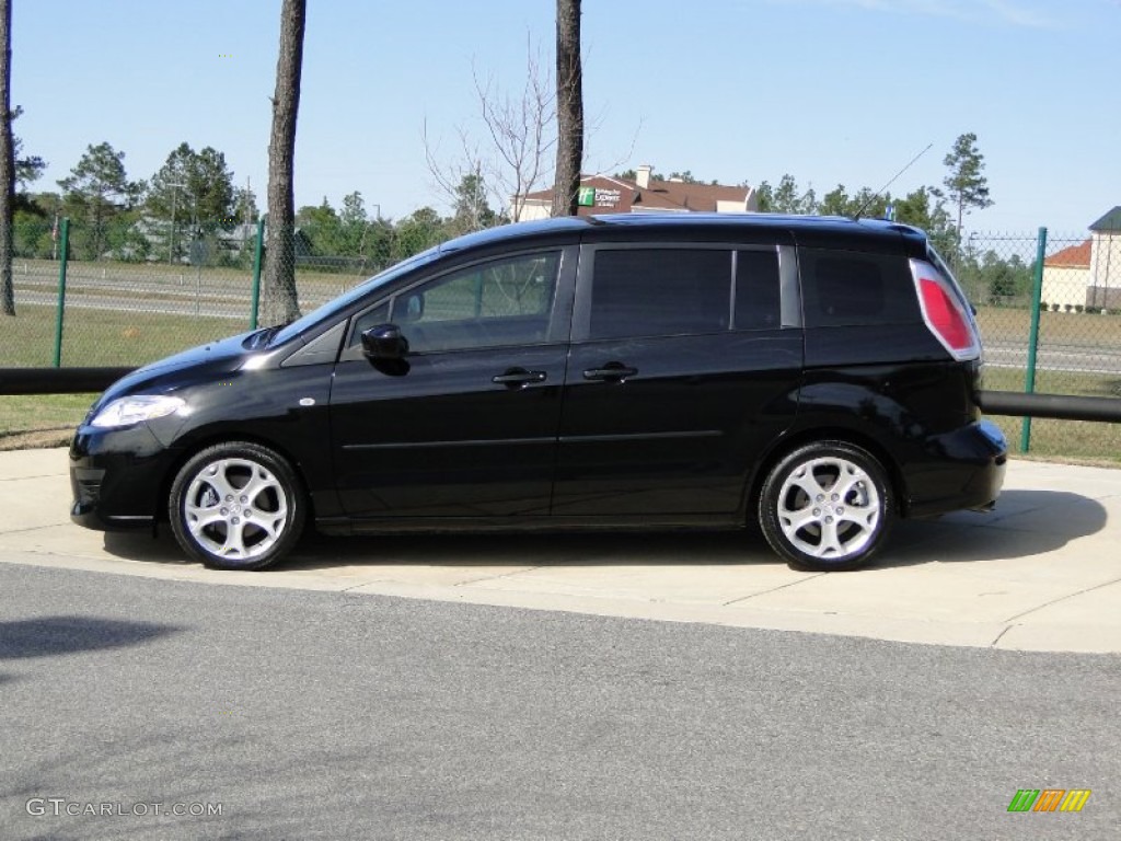 2008 MAZDA5 Sport - Brilliant Black / Black photo #8