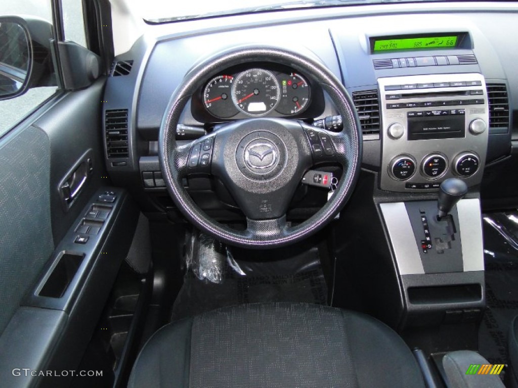 2008 MAZDA5 Sport - Brilliant Black / Black photo #19