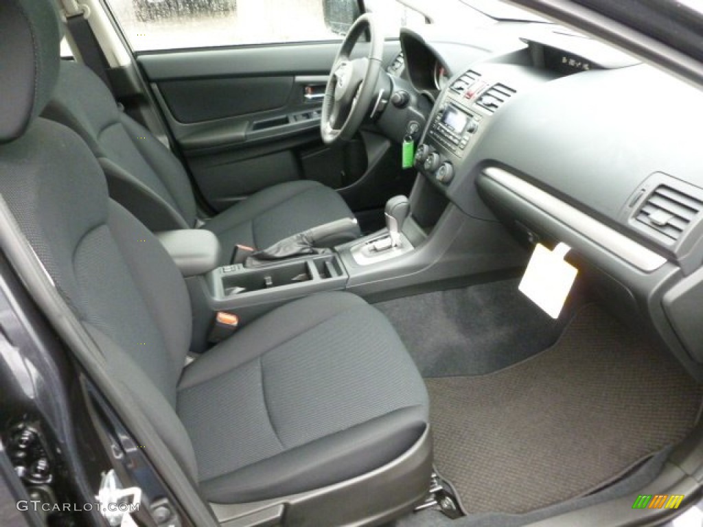 Black Interior 2012 Subaru Impreza 2.0i Premium 5 Door Photo #60325712