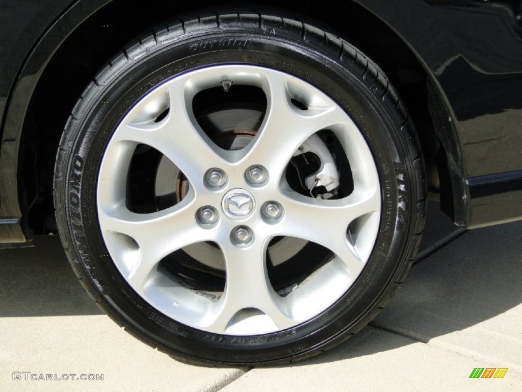 2008 MAZDA5 Sport - Brilliant Black / Black photo #37