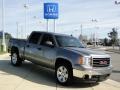 2008 Steel Gray Metallic GMC Sierra 1500 SLE Crew Cab  photo #2