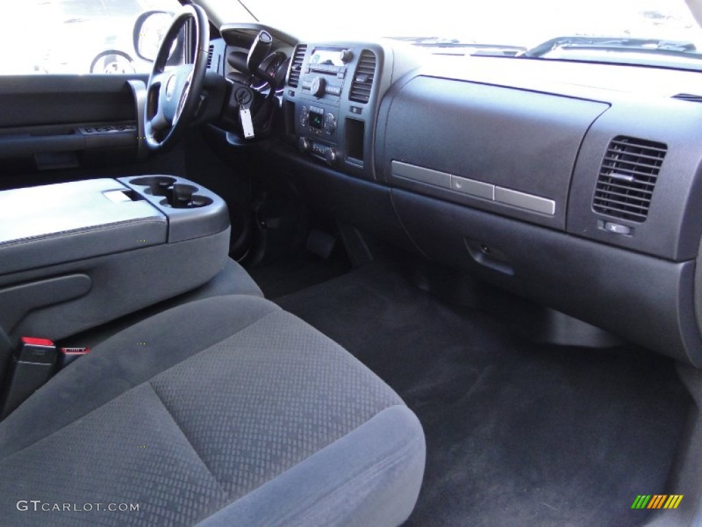 2008 Sierra 1500 SLE Crew Cab - Steel Gray Metallic / Ebony photo #23