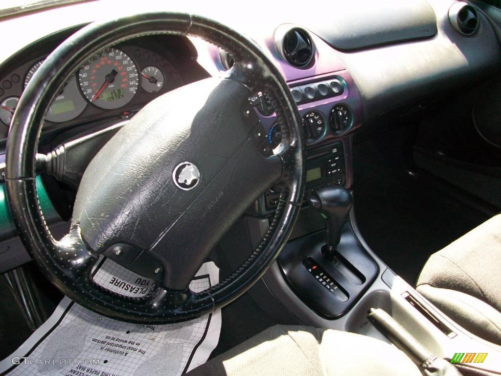 1999 Cougar V6 - Black / Midnight Black photo #7