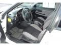 Anthracite Black 2007 Subaru Impreza WRX Sedan Interior Color