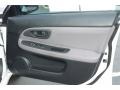 Anthracite Black 2007 Subaru Impreza WRX Sedan Door Panel