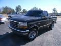 1994 Raven Black Ford F150 XLT Regular Cab 4x4 #60320105