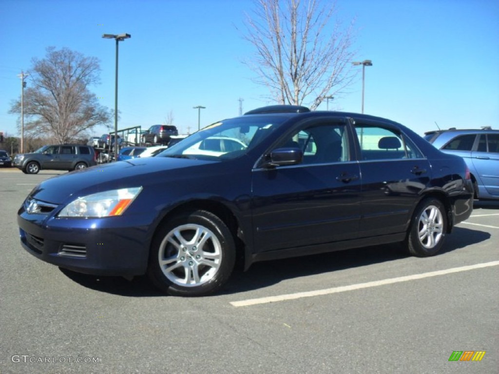 2006 Accord EX Sedan - Royal Blue Pearl / Gray photo #1