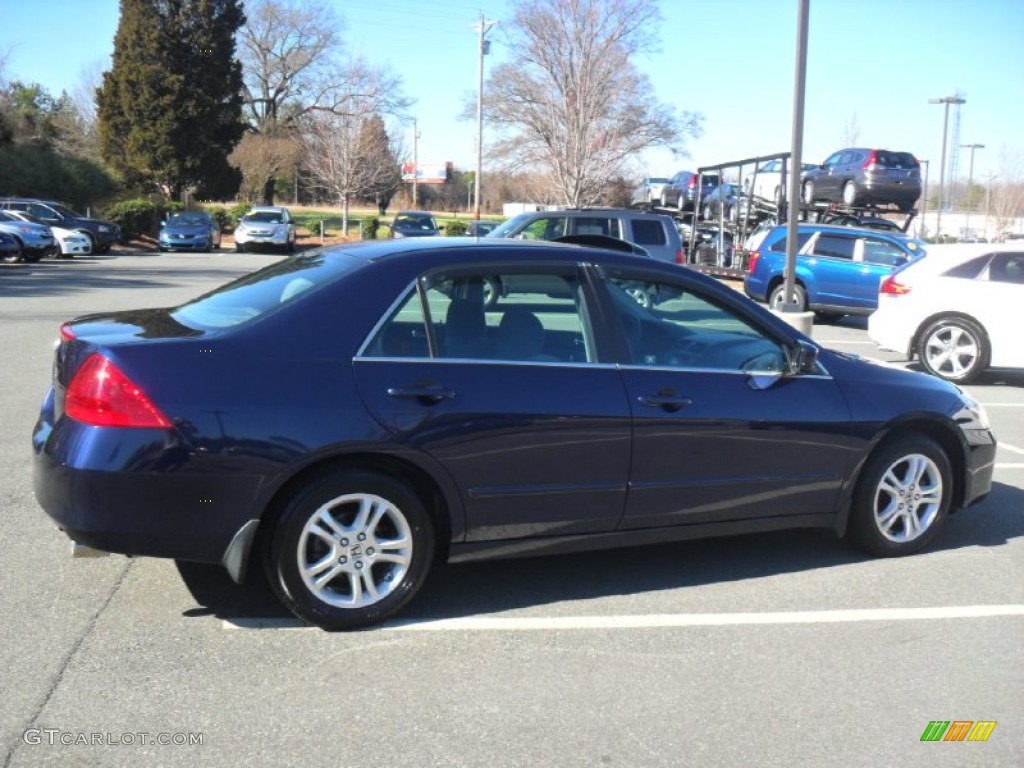 2006 Accord EX Sedan - Royal Blue Pearl / Gray photo #5