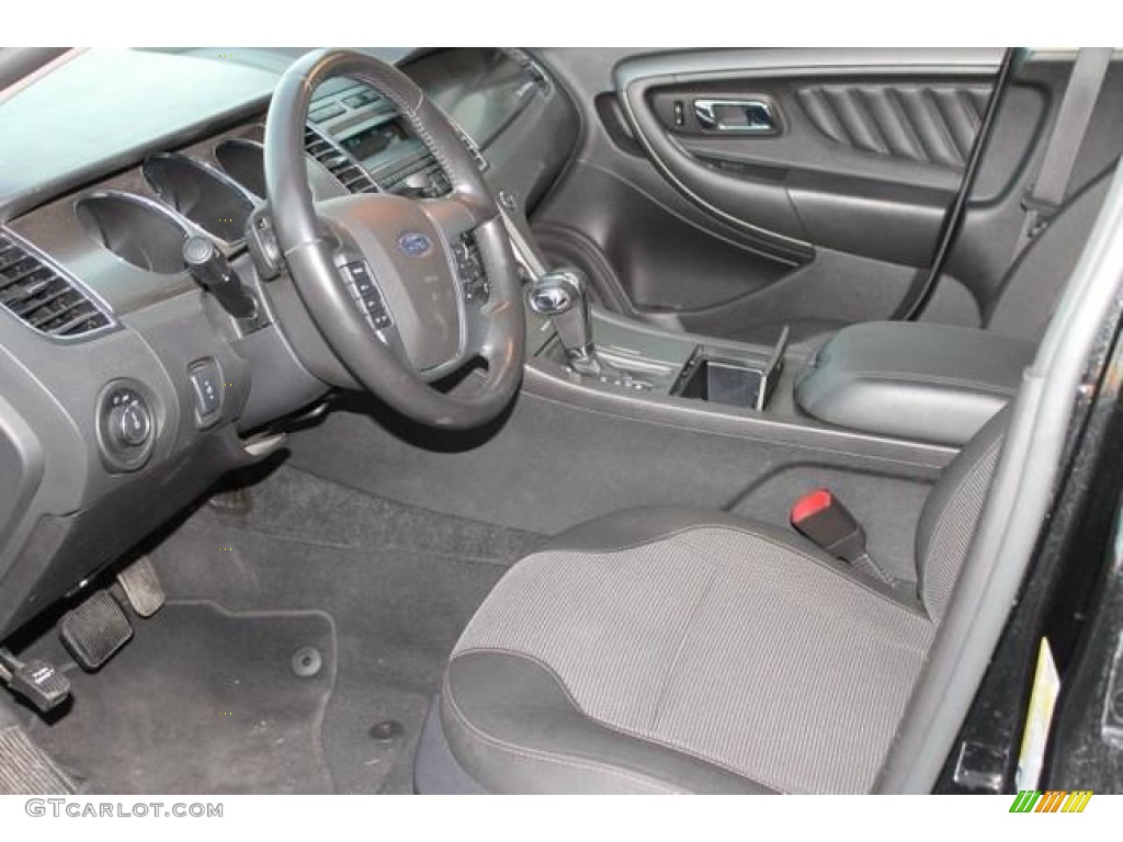 Charcoal Black Interior 2010 Ford Taurus SEL Photo #60327464
