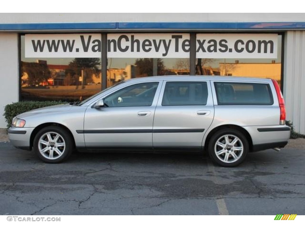 2003 V70 2.4T - Mystic Silver Metallic / Graphite photo #1