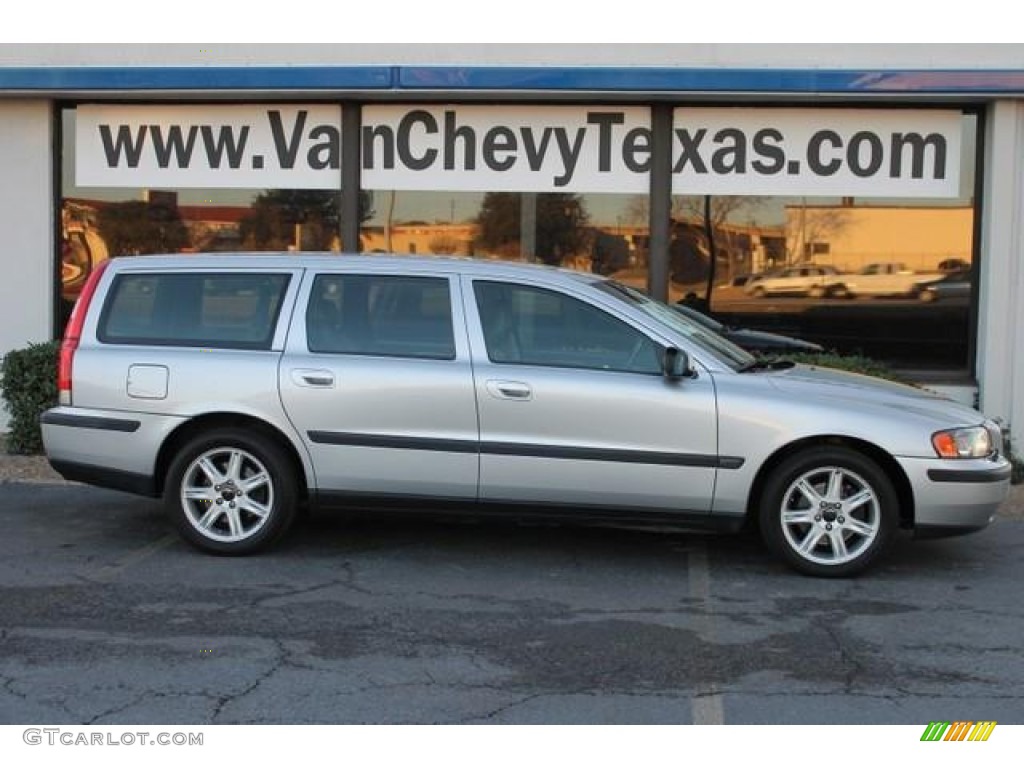 2003 V70 2.4T - Mystic Silver Metallic / Graphite photo #5