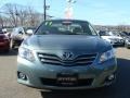 2011 Aloe Green Metallic Toyota Camry XLE V6  photo #2