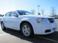 2012 Bright White Dodge Avenger SXT  photo #4