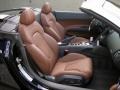Nougat Brown Nappa Leather Front Seat Photo for 2011 Audi R8 #60329714