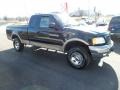 2002 Black Ford F150 XLT SuperCab 4x4  photo #9