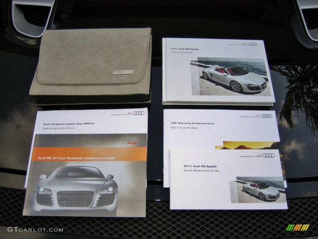2011 Audi R8 Spyder 5.2 FSI quattro Books/Manuals Photo #60329915
