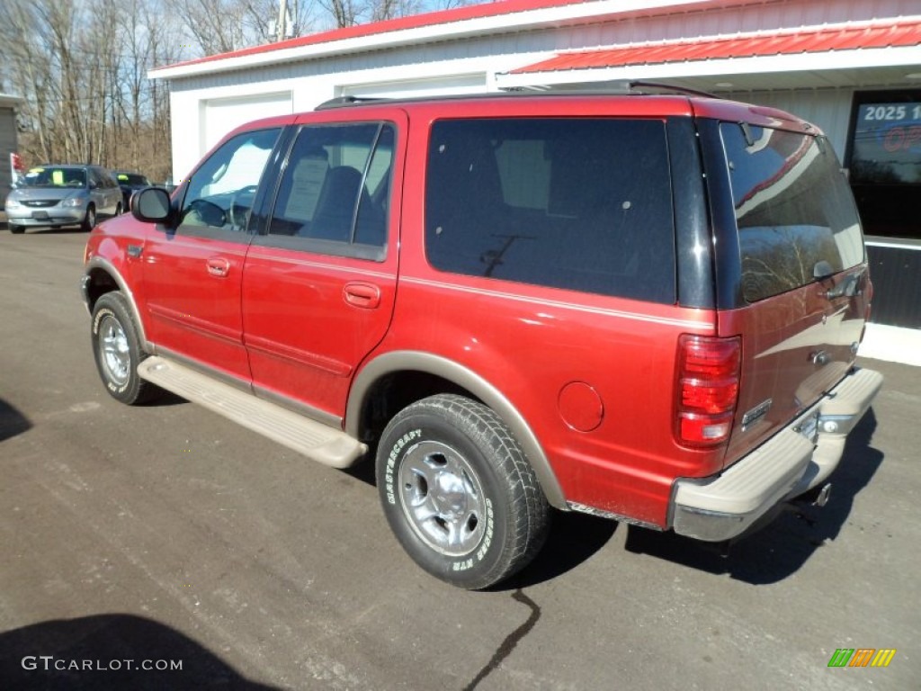2000 Expedition Eddie Bauer 4x4 - Laser Red / Medium Graphite photo #8